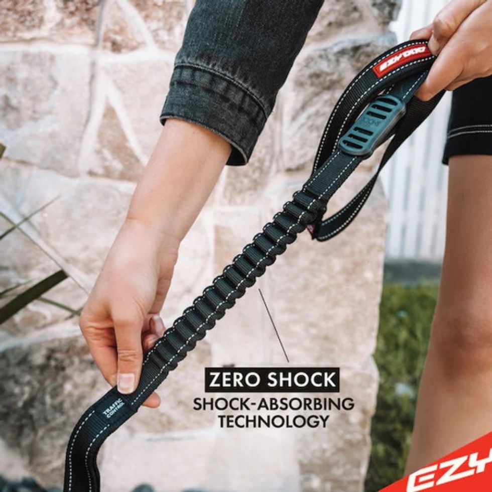 Leash Zero Shock Köpek Gezdirme Kayışı Siyah (122cm)