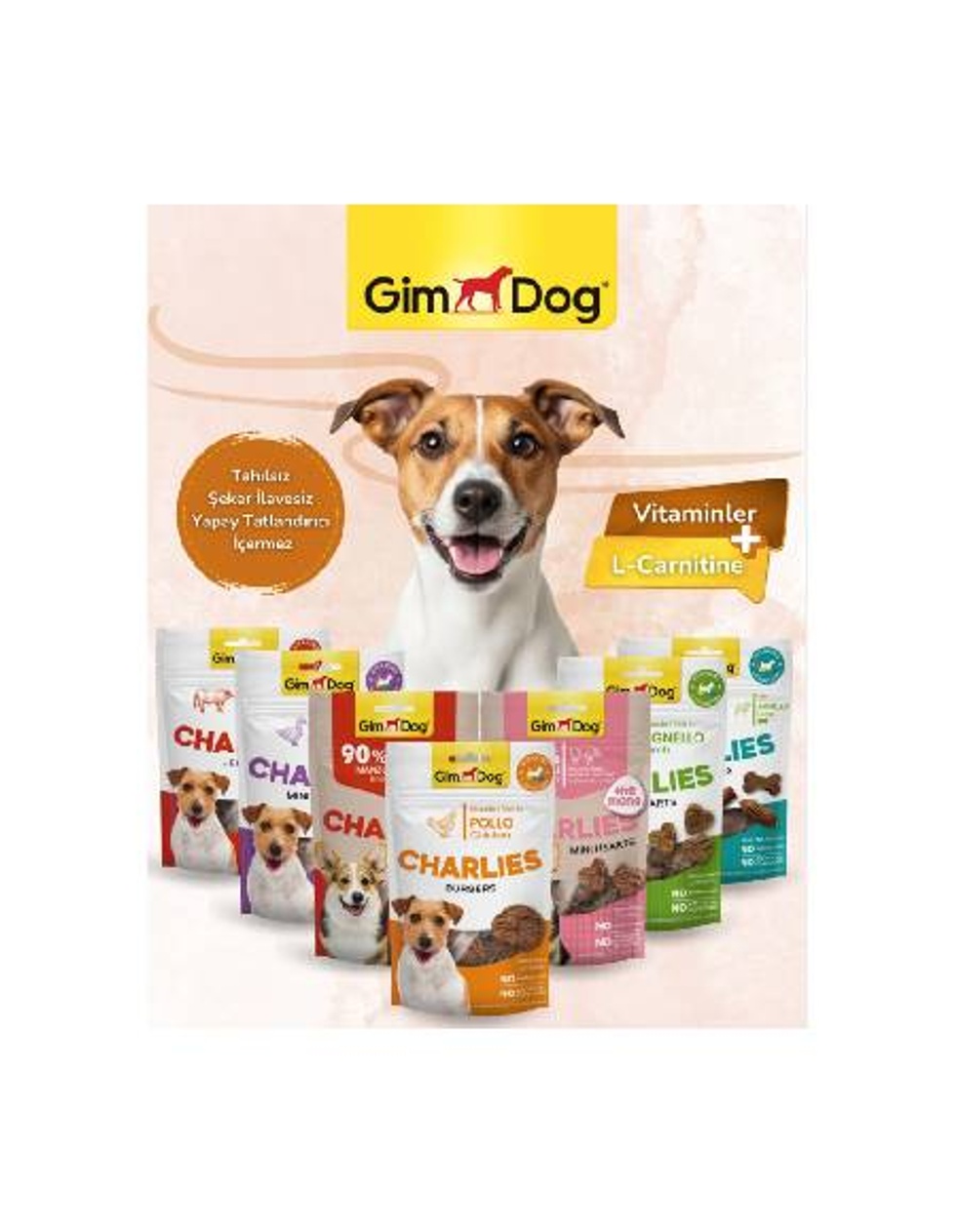 Charlies Meaty Mix Sığır Etli Tavuklu ve Kuzu Etli Köpek Ödülü 70gr