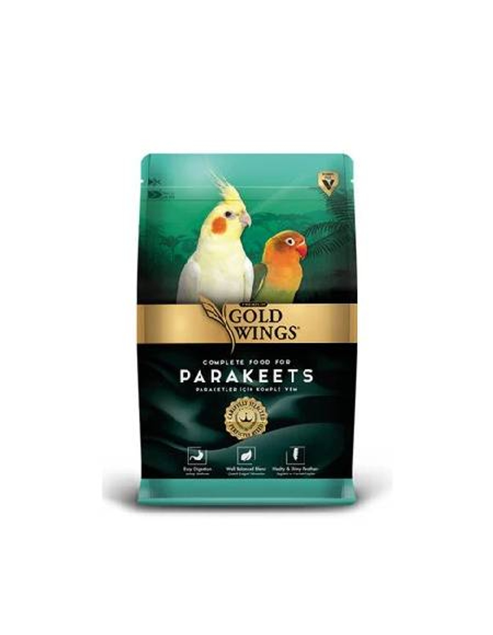 Premium Paraket, Sultan Ve Cennet Papağanı Yemi 5X1KG