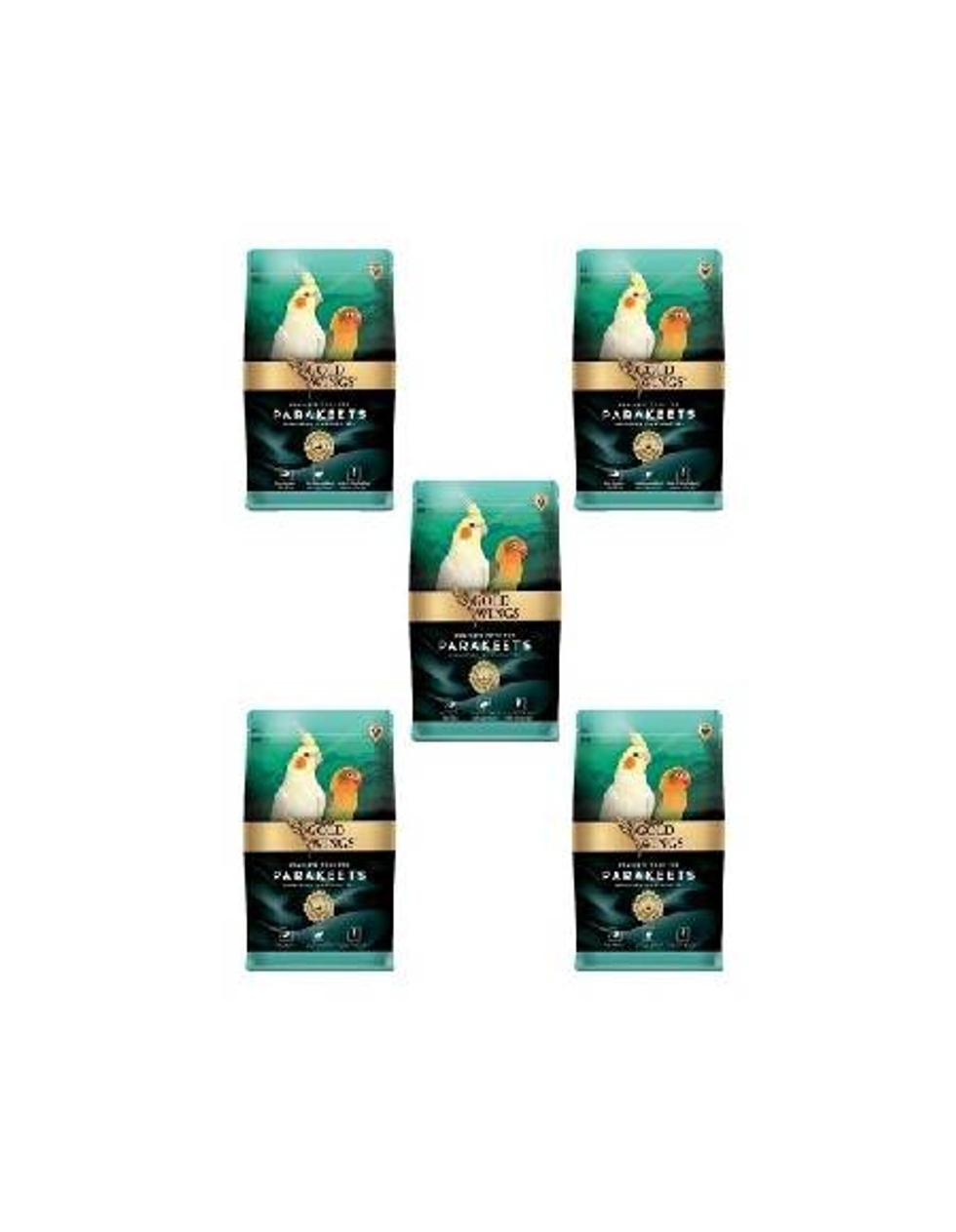 Premium Paraket, Sultan Ve Cennet Papağanı Yemi 5X1KG