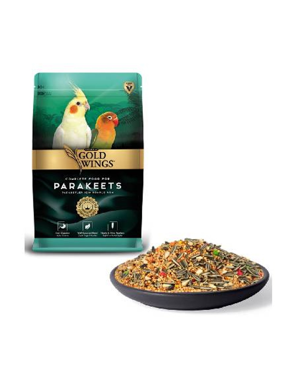 Premium Paraket, Sultan Ve Cennet Papağanı Yemi 5X1KG