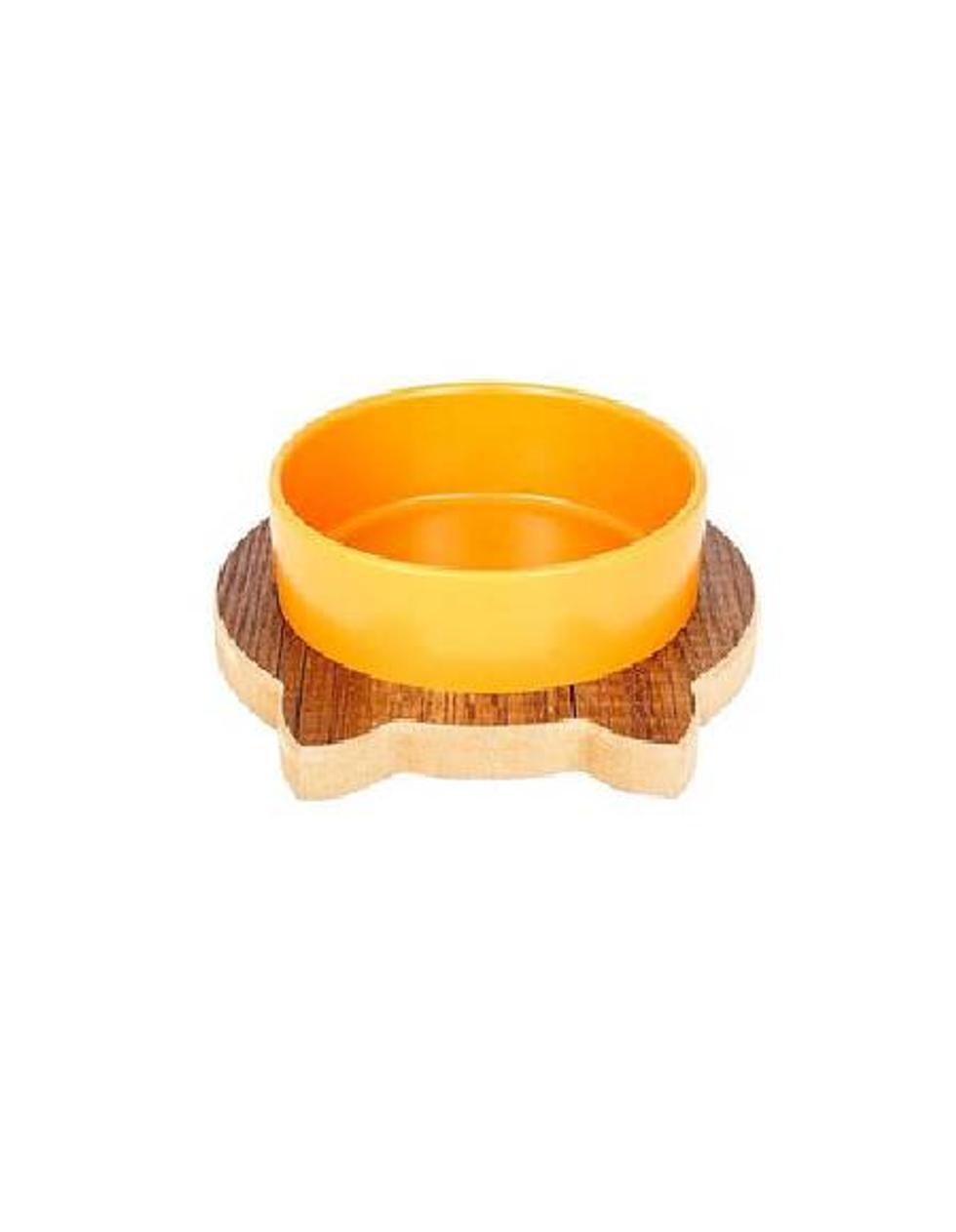 Kedili Seramik Mama ve Su Kabı 400ml