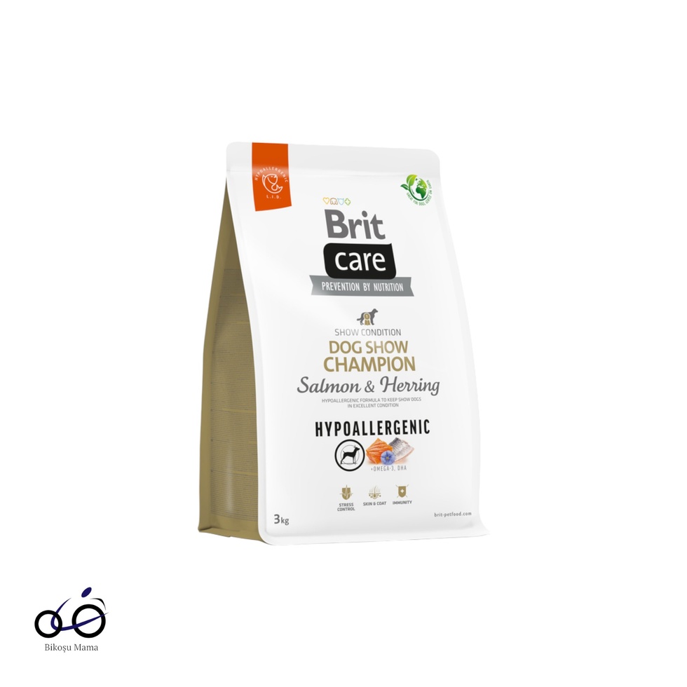 Hipoalerjenik Dog Show Champion Somon ve Ringa Balıklı Yetişkin Köpek Maması