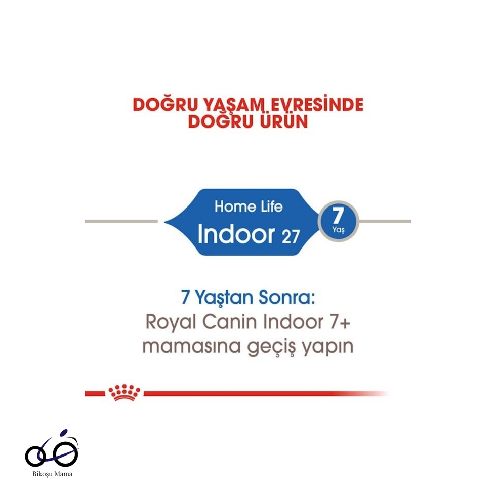 Indoor 27 Ev Kedileri için Yetişkin Kedi Maması