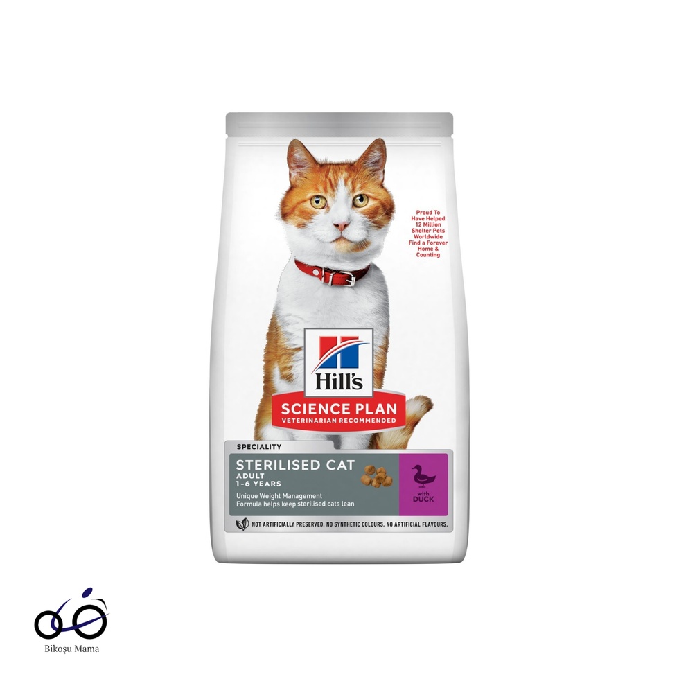 SCIENCE PLAN Ördekli Kısırlaştırılmış Kedi Maması