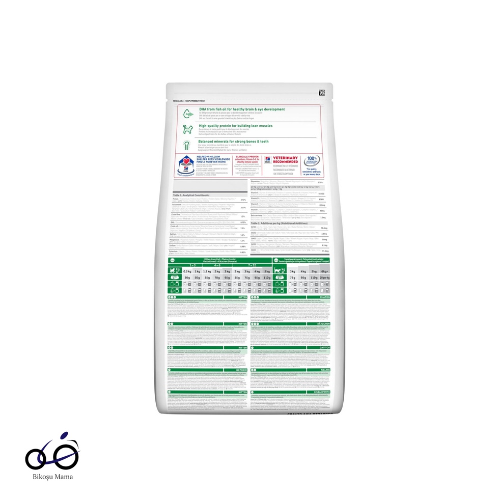 SCIENCE PLAN Healthy Development Ton Balıklı Yavru Kedi Maması