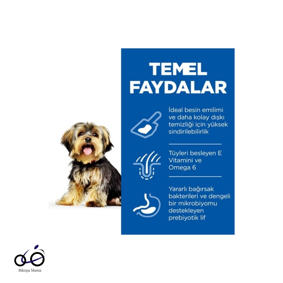 SCIENCE PLAN Sensitive Stomach & Skin Tavuklu Küçük Irk Yetişkin Köpek Maması 1,5kg