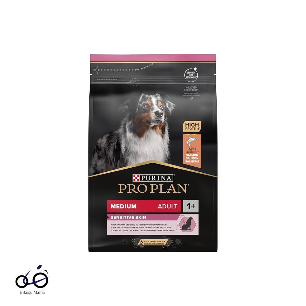 Medium Sensitive Skin Somonlu ve Pirinçli Orta Irk Yetişkin Köpek Maması