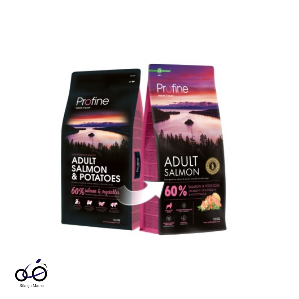 Düşük Tahıllı Somonlu Yetişkin Kuru Köpek Maması 12kg