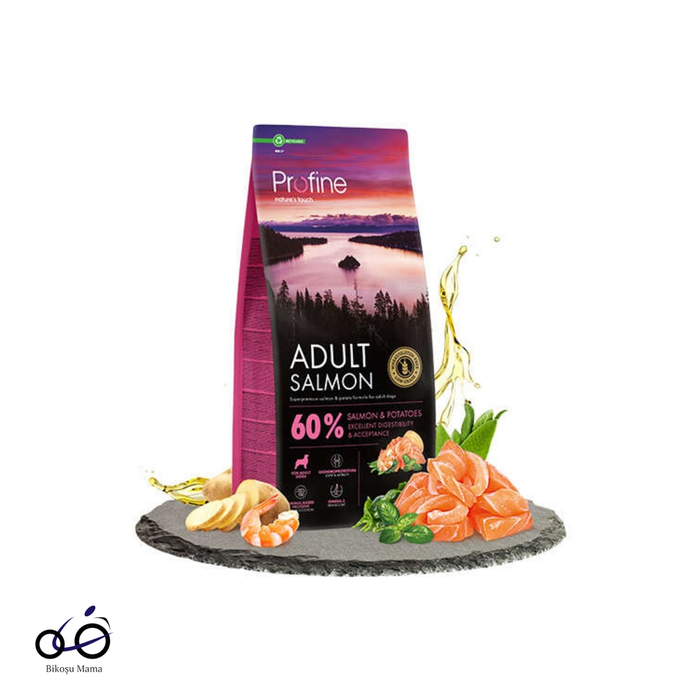 Düşük Tahıllı Somonlu Yetişkin Kuru Köpek Maması 12kg