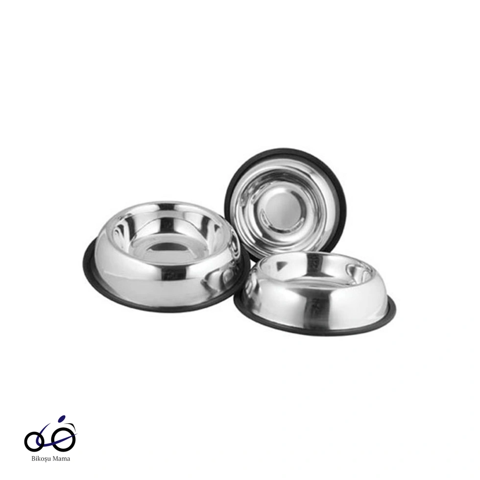 Oval Çelik Mama & Su Kabı