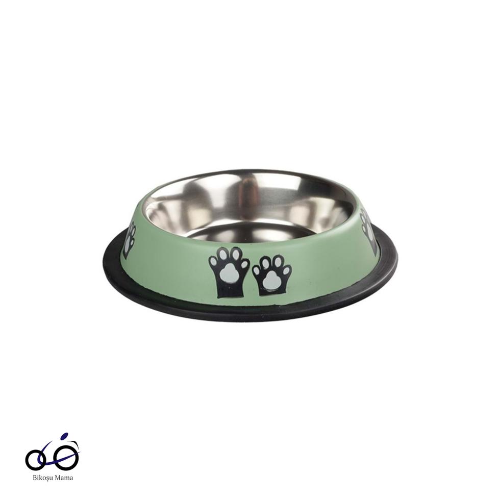 Kedi Desenli Mama & Su Kabı