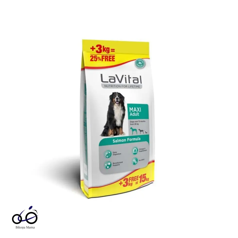 Maxi Somonlu Yetişkin Köpek Maması 15kg