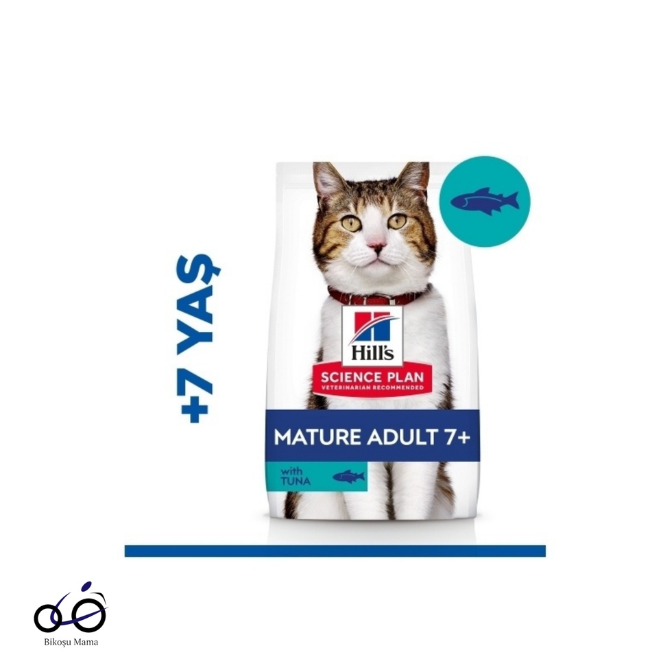 SCIENCE PLAN 7+ Ton Balıklı Yaşlı Kedi Maması 1,5kg