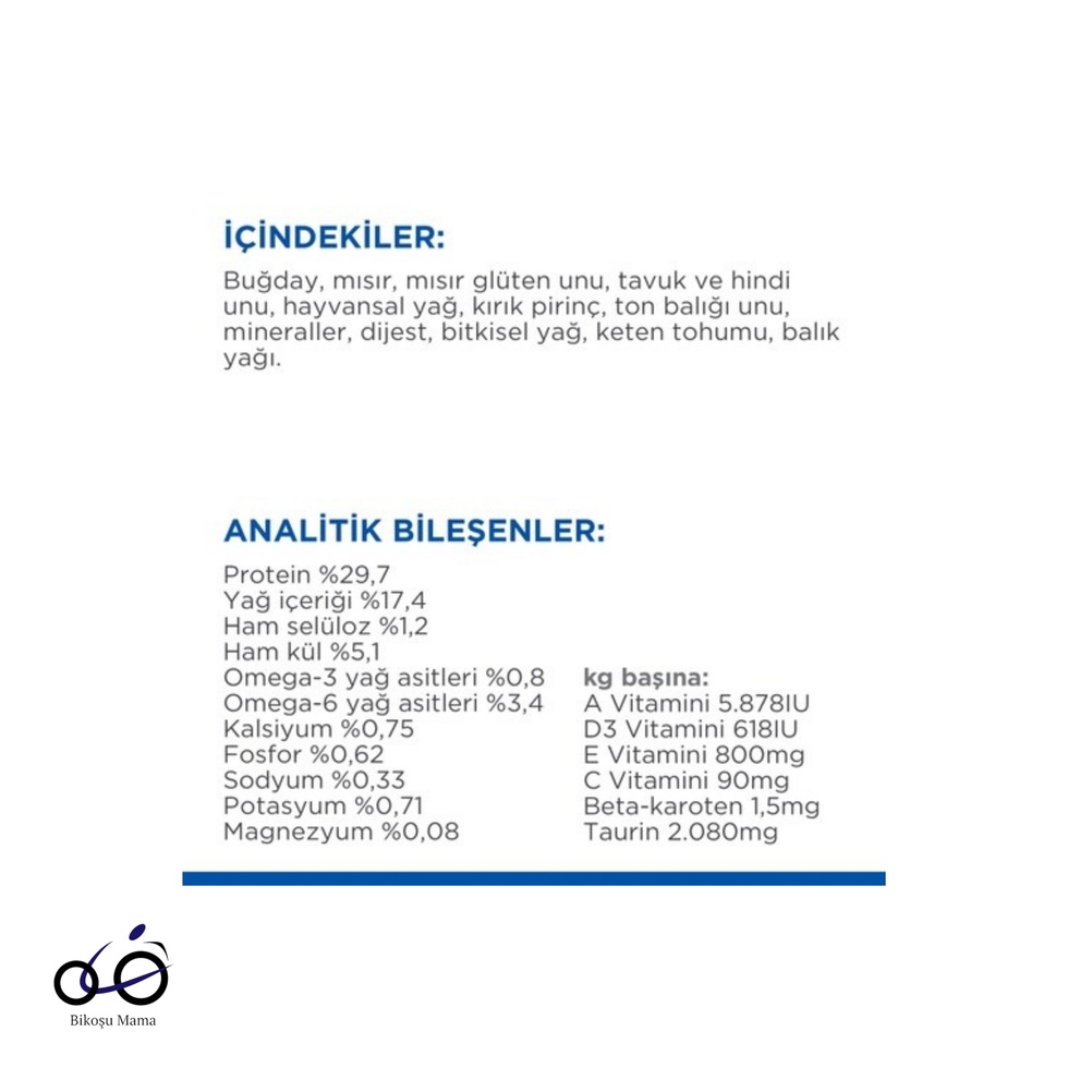 SCIENCE PLAN 7+ Ton Balıklı Yaşlı Kedi Maması 1,5kg