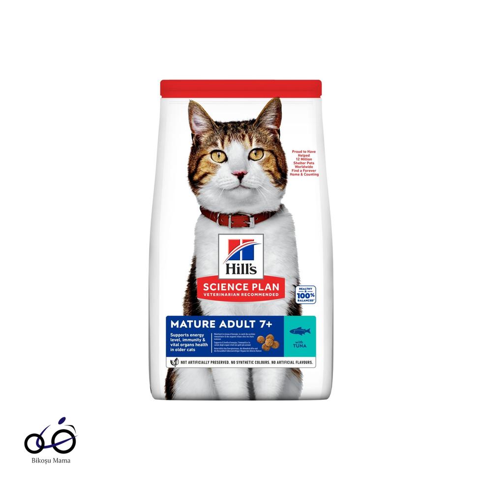 SCIENCE PLAN 7+ Ton Balıklı Yaşlı Kedi Maması 1,5kg