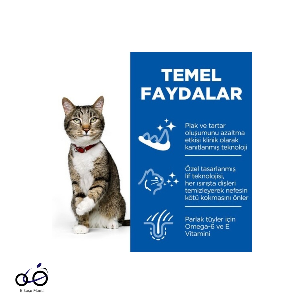 SCIENCE PLAN Oral Care Tavuklu Ağız Bakımı İçin Yetişkin Kedi Maması 1,5kg