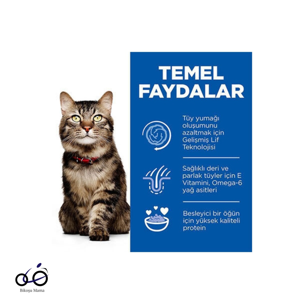 SCIENCE PLAN Hairball Perfect Coat Tüy Yumağı Önleyici Tavuklu Yetişkin Kedi Maması 1,5kg