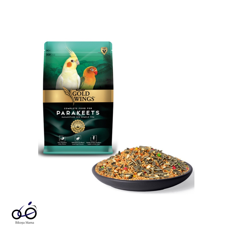 Premium Paraket, Sultan Ve Cennet Papağanı Yemi 1kg
