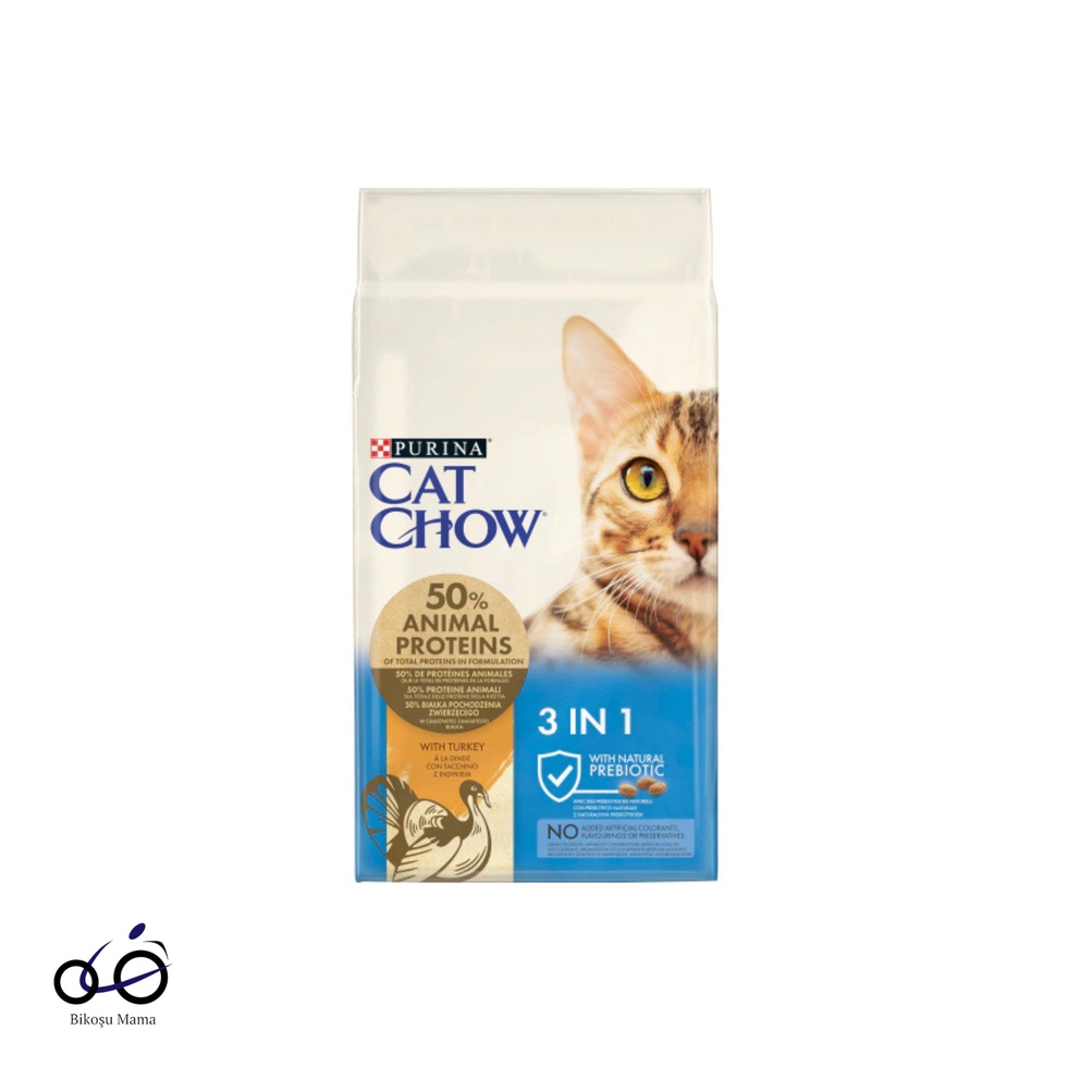 3In1 Preobiyotikli Hindili Yetişkin Kedi Maması 15kg