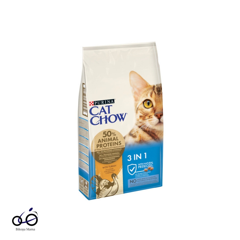 3In1 Preobiyotikli Hindili Yetişkin Kedi Maması 15kg