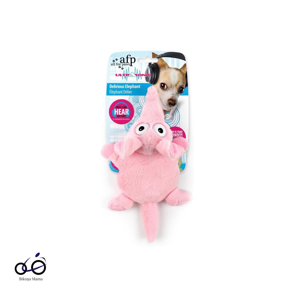 Ultrasonik Sessiz Peluş Fil Köpek Oyuncağı