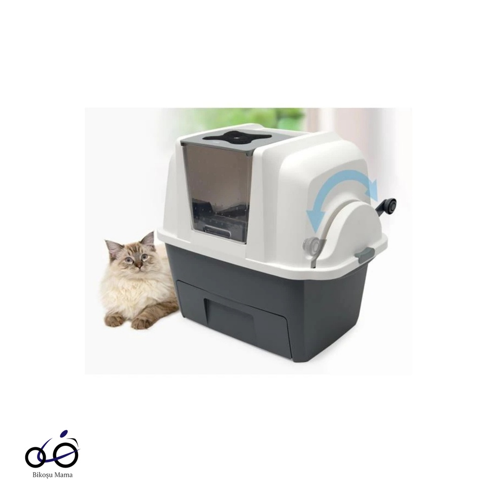 SmartSift Otomatik Kedi Tuvalet İstasyonu 66x48x63cm