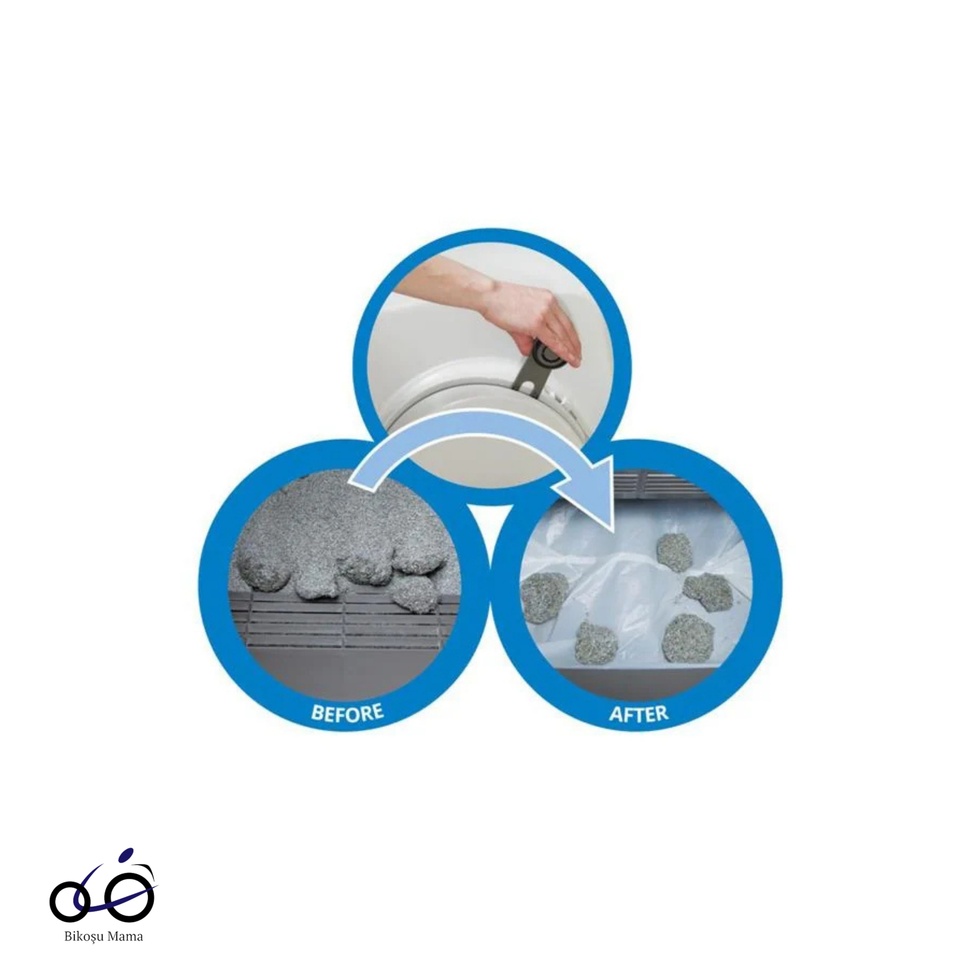 SmartSift Otomatik Kedi Tuvalet İstasyonu 66x48x63cm