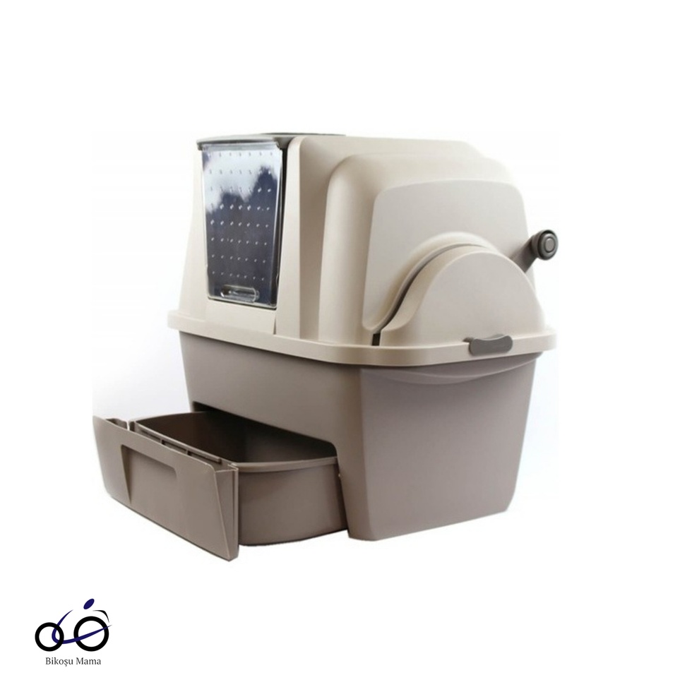 SmartSift Otomatik Kedi Tuvalet İstasyonu 66x48x63cm