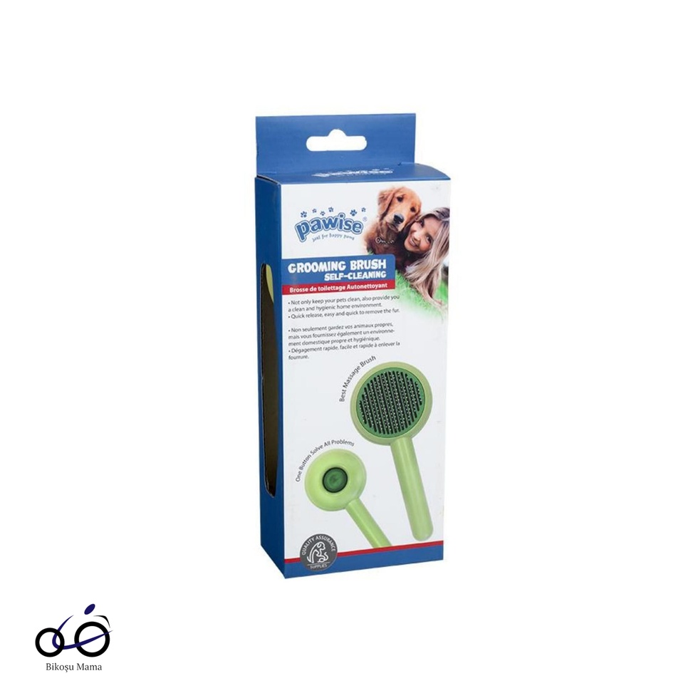 Düğmeli Otomatik Evcil Hayvan Tarağı