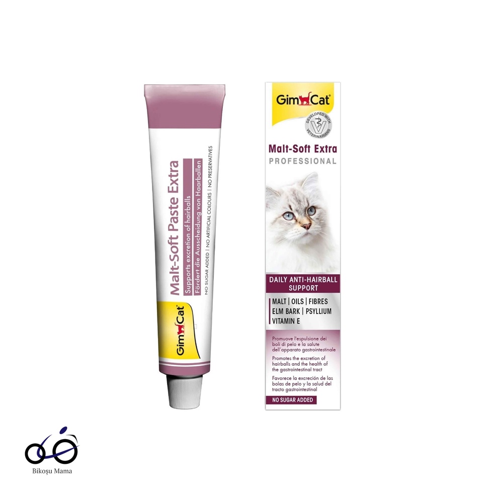 GimCat Malt-Soft Extra Tüy Yumağı Önleyici Kedi Macunu 100gr