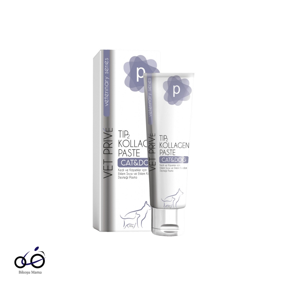 Tip 2 Kolajen Paste / Eklem Sıvısı Ve Eklem Kıkırdak Desteği Kedi ve Köpek Maltı 100gr