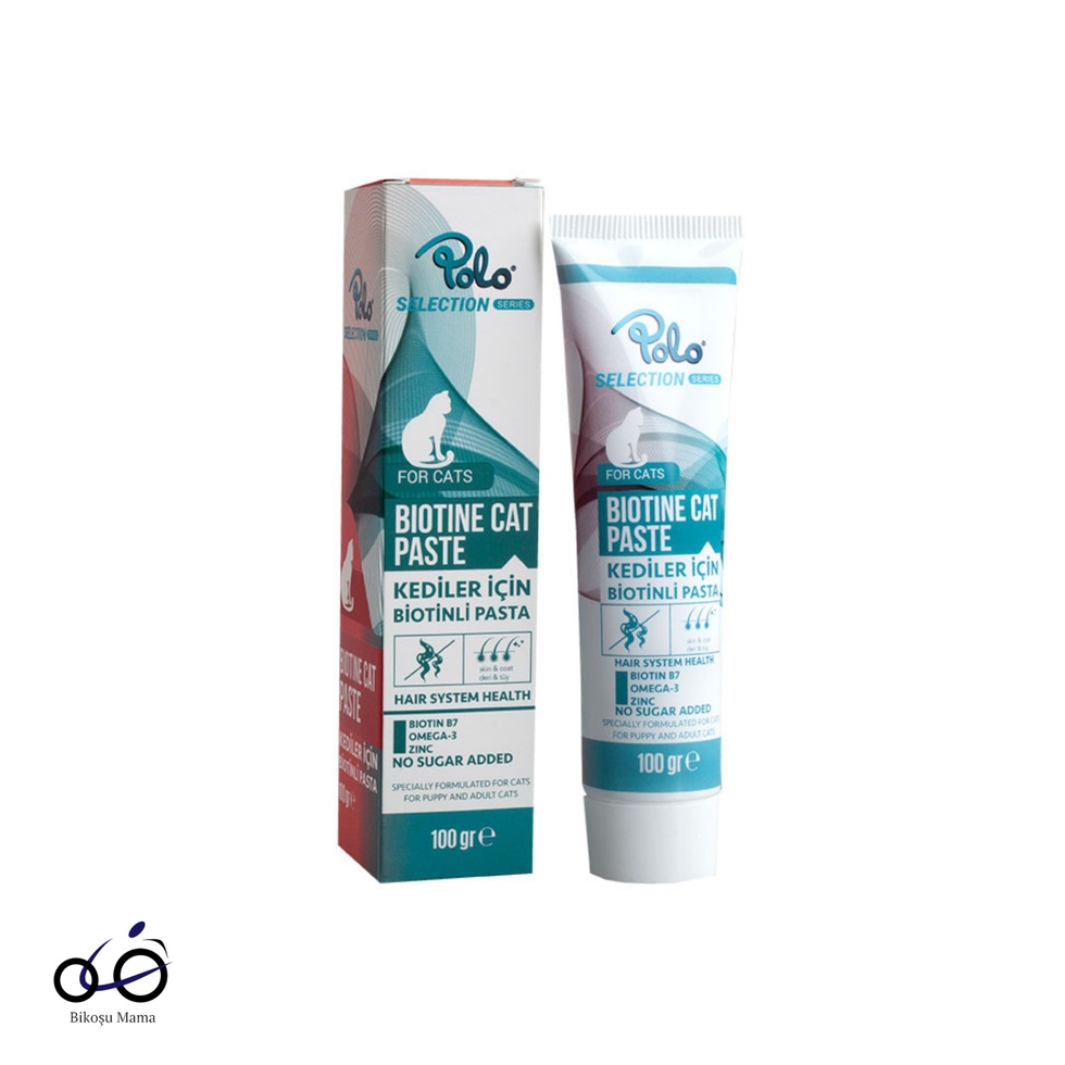 Polo Kedi Malt Paste 100 Gr + Multivitamin Maltı 100 Gr + Biyotin Maltı 100 Gr (3x100 Gr)