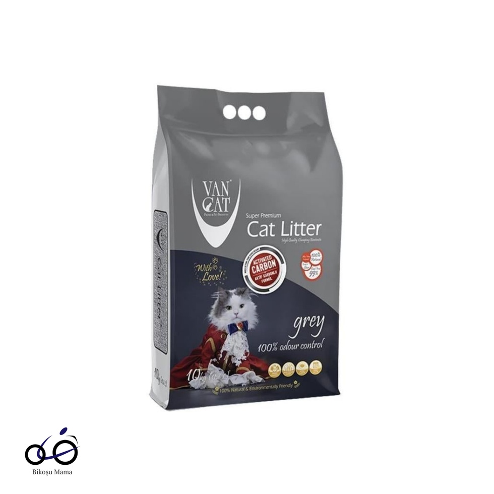 Aktif Karbonlu Kedi Kumu 10L