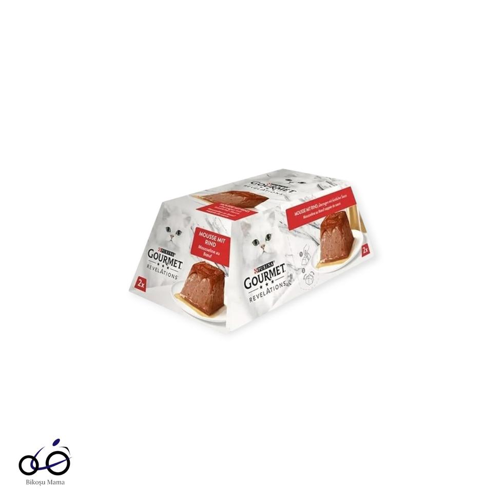 Revelations Sığır Etli Kedi Yaş Maması 2x57gr