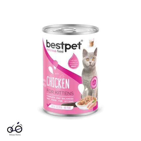 Tavuk Parça Etli Ve Soslu Yavru Kedi Konservesi 400gr