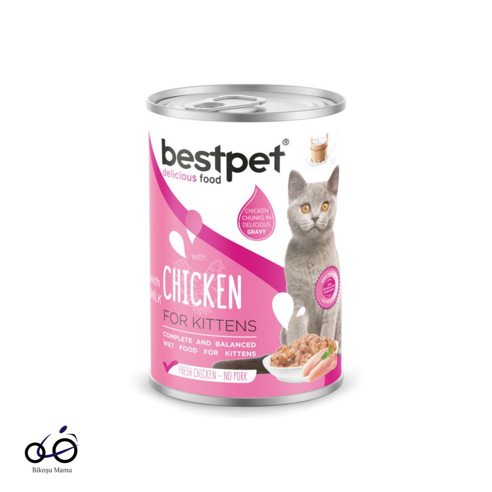 Tavuk Parça Etli Ve Soslu Yavru Kedi Konservesi 400gr