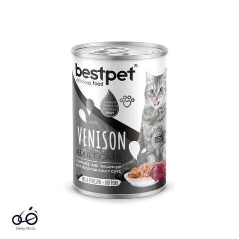 Geyik Parça Etli Ve Soslu Yetişkin Kedi Konservesi 400gr