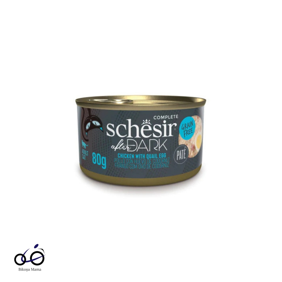 After Dark Tavuk ile Bıldırcın Yumurtası Paté Yetişkin Kedi Konservesi 80gr