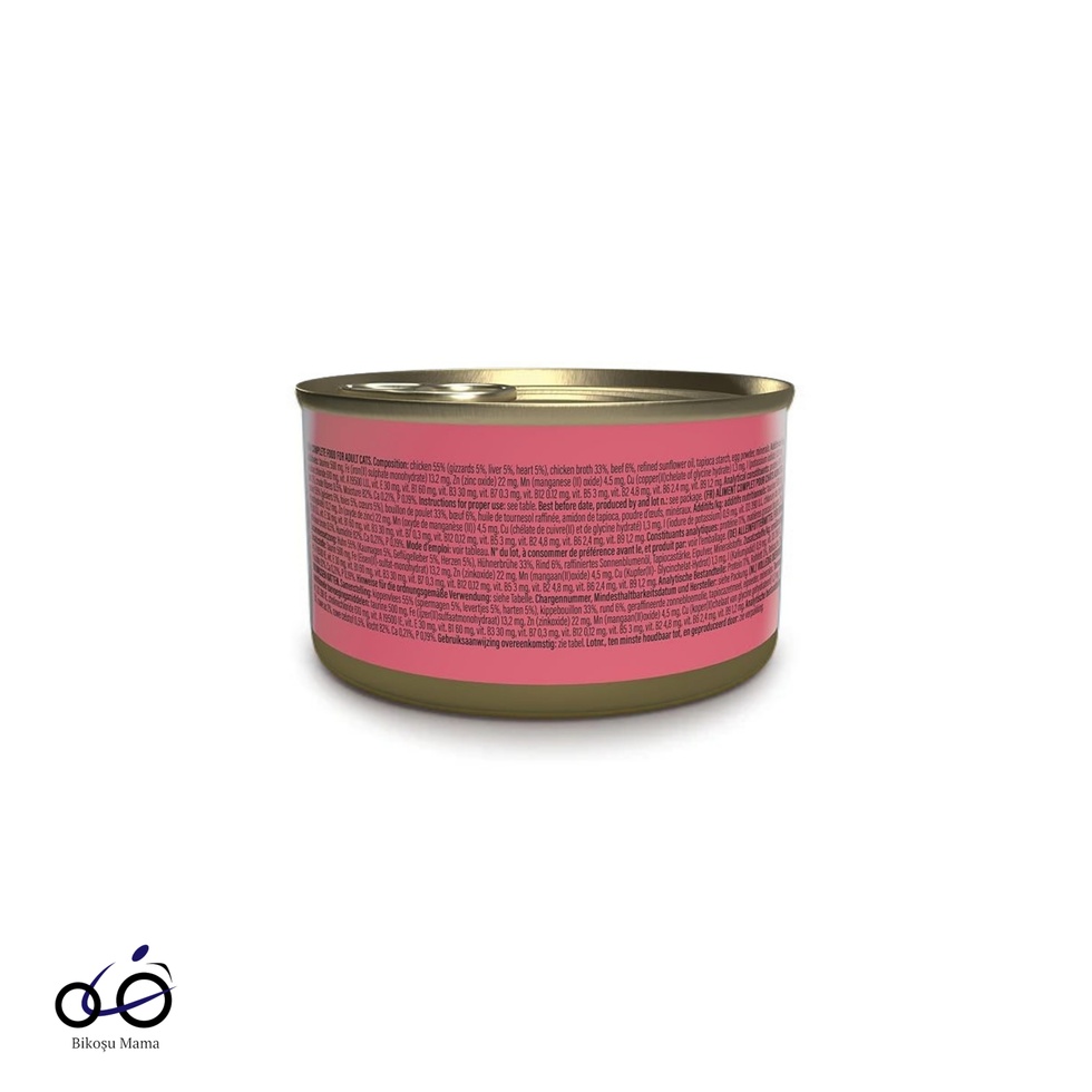 After Dark Tavuk ile Sığır Paté Yetişkin Kedi Konservesi 80gr