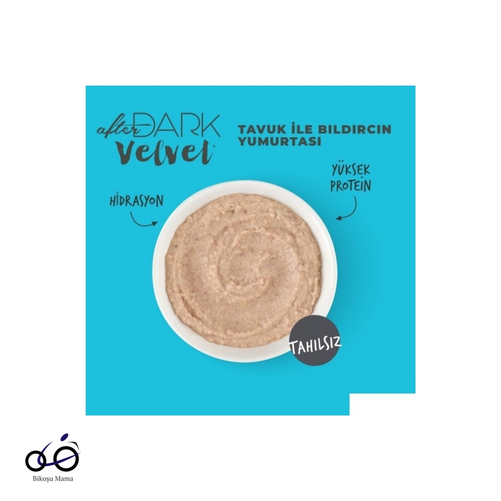 After Dark Tavuk ile Bıldırcın Yumurtası Mus Yetişkin Kedi Yaş Maması 80gr