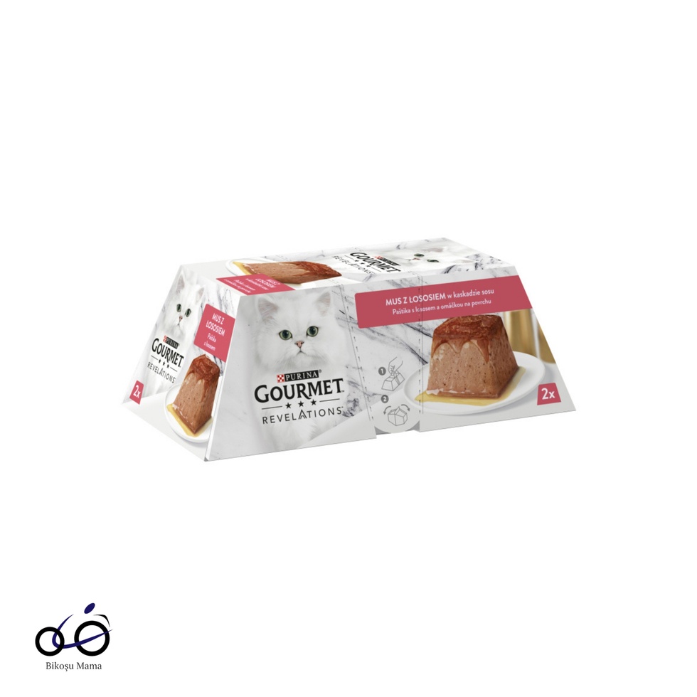 Revelations Somon Balıklı Yetişkin Kedi Yaş Maması 2x57gr