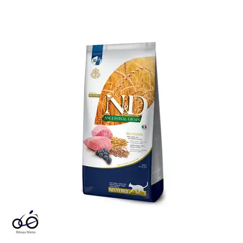 Ancestral Grain Düşük Tahıllı Kuzu Yaban Mersini Kısırlaştırılmış Kedi Maması 10kg