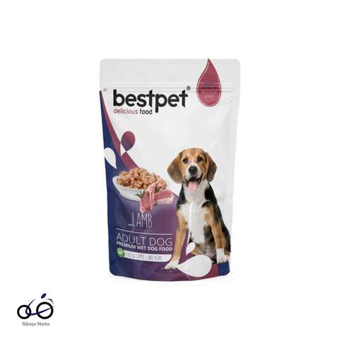 Jöle İçinde Kuzu Parça Etli Yetişkin Köpek Yaş Maması 100gr