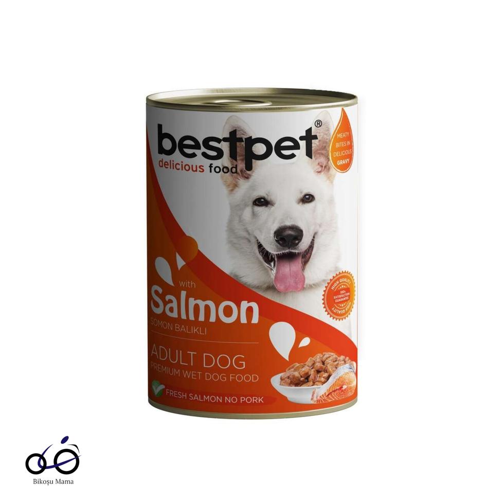 Somon Parça Etli Ve Soslu Yetişkin Köpek Konservesi 400gr