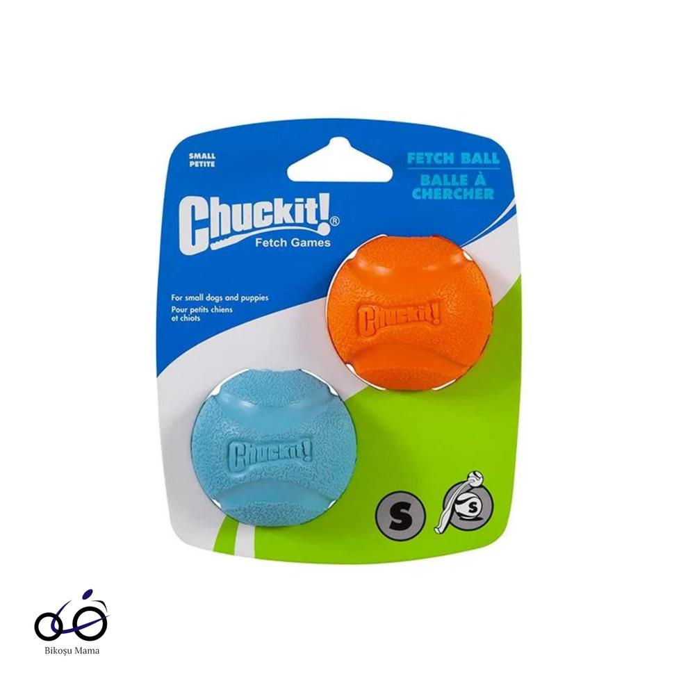 ! Fetch Ball 2'li Oyun Topu Köpek Oyuncağı (Küçük Boy)