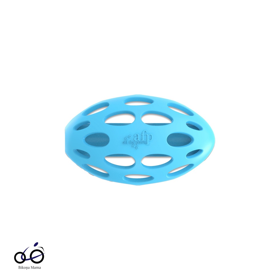 Meta Ball Sesli Kauçuk Delikli Silindir Köpek Oyuncağı S