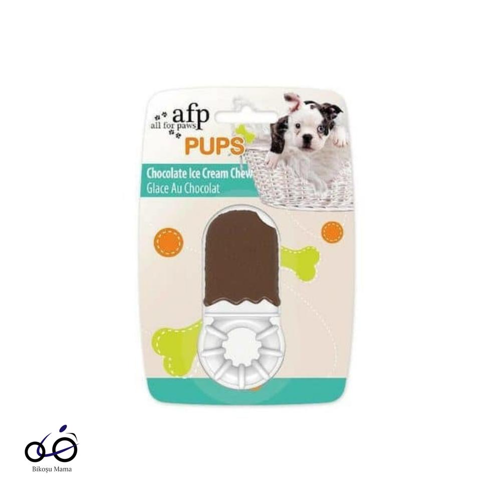 Pups Dondurma Şeklinde Diş Kaşıyıcı Köpek Oyuncağı