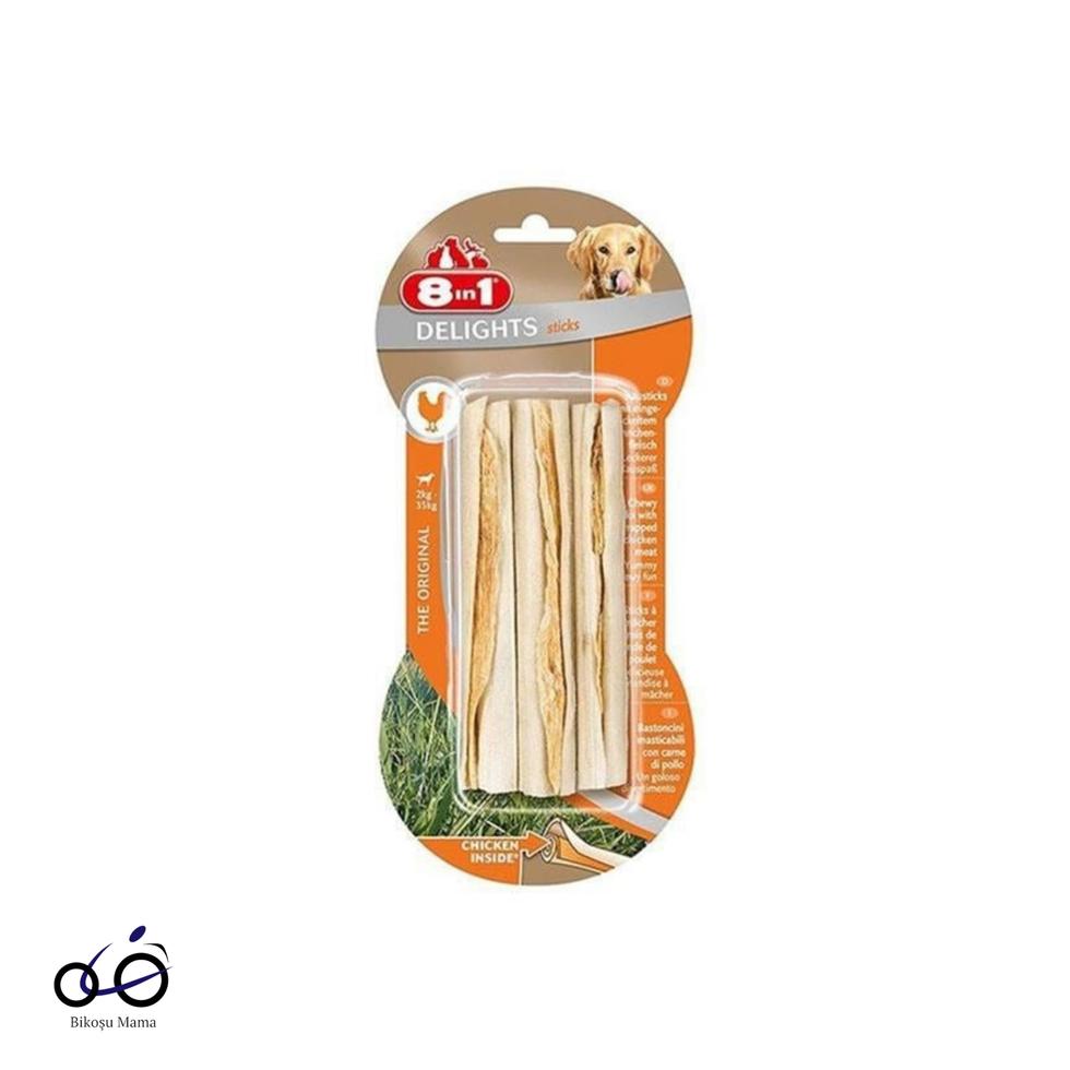 Delights Tavuk Aromalı Çubuk Köpek Ödül Kemiği 75gr