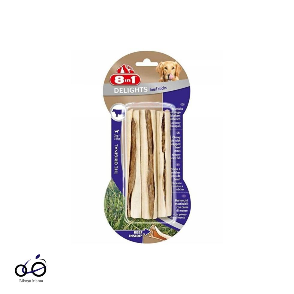 Delights Sığır Etli Çubuk Köpek Ödül Kemiği 75gr